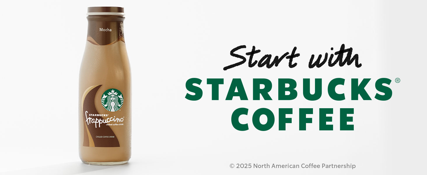 Starbucks Frappuccino, Vanilla Iced Coffee Drink, 9.5oz Bottles (4 Pack) - Image 4